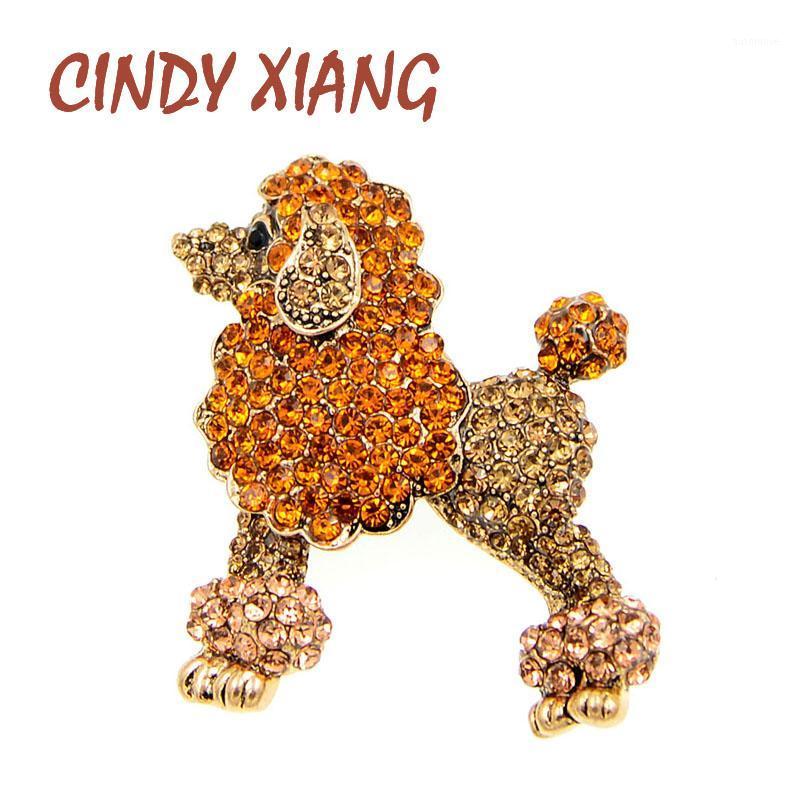 CINDY XIANG Rhinestone Poodle Brooch Dog Brooches For Women Cute Vivid Animal Pin 2 Colors Available Fashion Jewelry1
CINDY XIANG Rhinestone Poodle Brooch Dog Brooches For Women Cute Vivid Animal Pin 2 Colors Available Fashion Jewelry1