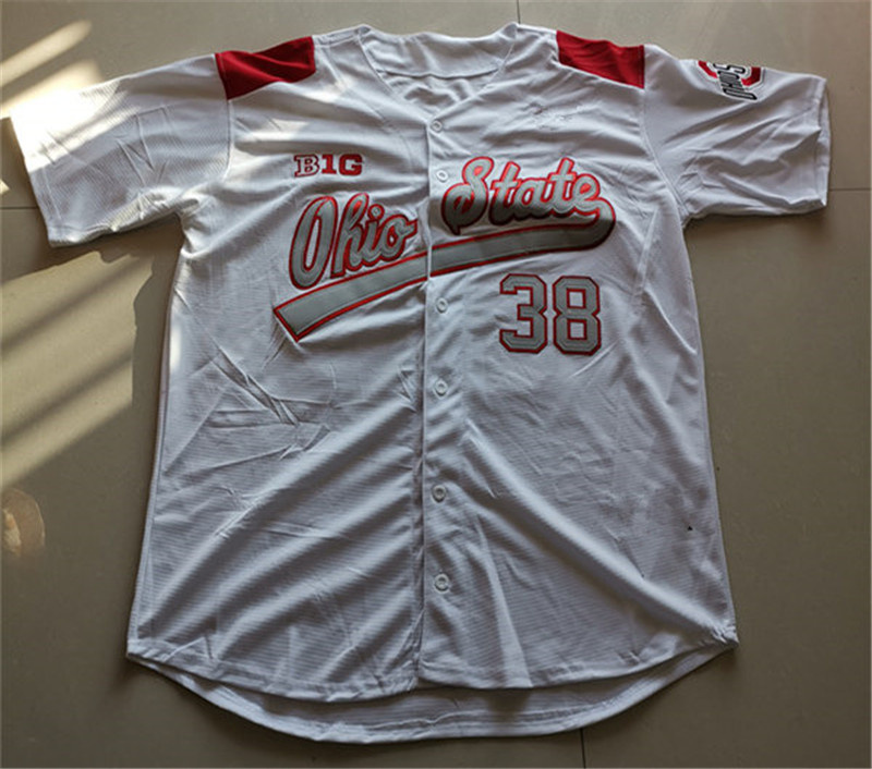 NCAA Custom Ohio State Buckeyes Baseball Jersey Murphy Kinker Feltner Foppe Steve Arlin Conner Pohl Dominic Canzone Jake Vance Kar, Red
NCAA Custom Ohio State Buckeyes Baseball Jersey Murphy Kinker Feltner Foppe Steve Arlin Conner Pohl Dominic Canzone Jake Vance Kar, Red