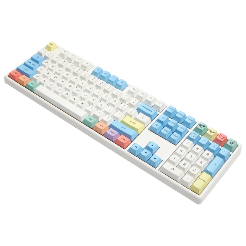 117 Key Key Cap Set OEM Profile PBT Sublimation Cap Is Suitable For 87 104 Cherry 3000/3800 Keyboard (Just A Cap
117 Key Key Cap Set OEM Profile PBT Sublimation Cap Is Suitable For 87 104 Cherry 3000/3800 Keyboard (Just A Cap