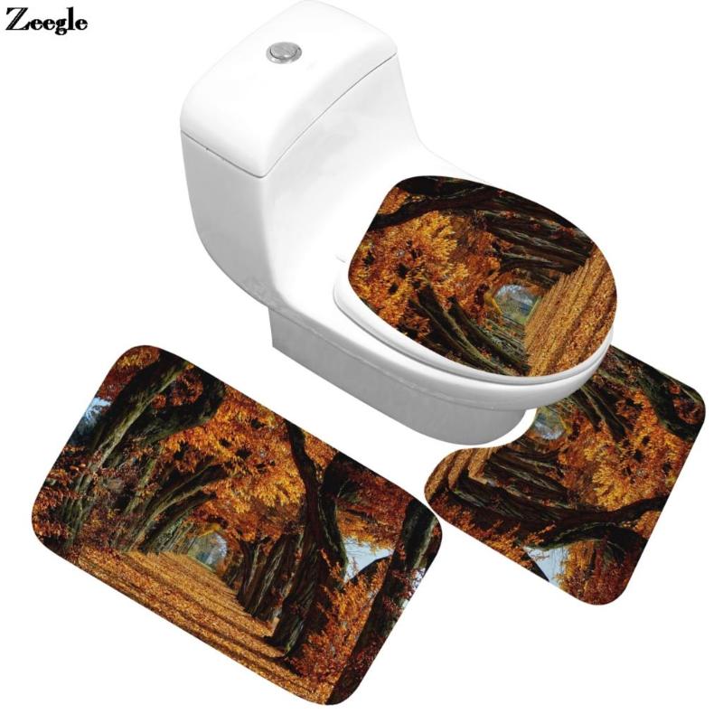 Natural Scenery Bath Mat Absorbent Bathroom Carpet Set Microfiber Toilet Seat Cover Mat Non-Slip Foot
Natural Scenery Bath Mat Absorbent Bathroom Carpet Set Microfiber Toilet Seat Cover Mat Non-Slip Foot
