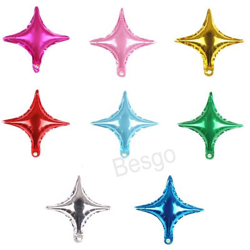 10 Inch Four Star Shaped Balloon Hotel Wedding Balloon Christmas Halloween Birthday Aluminum Foil Balloons Party Decoration BH6133 TYJ
10 Inch Four Star Shaped Balloon Hotel Wedding Balloon Christmas Halloween Birthday Aluminum Foil Balloons Party Decoration BH6133 TYJ