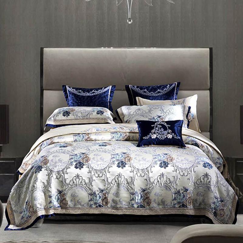 Svetanya 4/6/10Pcs Oriental Jacquard Luxury Bedding Sets King Queen Size Cotton Flat sheet set Bedspread Duvet Cover, 20192562
Svetanya 4/6/10Pcs Oriental Jacquard Luxury Bedding Sets King Queen Size Cotton Flat sheet set Bedspread Duvet Cover, 20192562