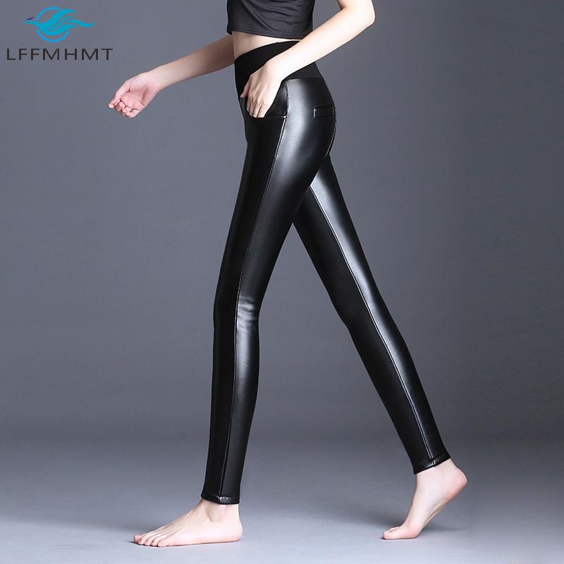 Winter Fall Elastic Waist PU Leather Pant 100kg 7xl Large Size Fleece Thick Pants Female Slim Fit Black Stretchy Pencil Trousers, Thin fleece
Winter Fall Elastic Waist PU Leather Pant 100kg 7xl Large Size Fleece Thick Pants Female Slim Fit Black Stretchy Pencil Trousers, Thin fleece