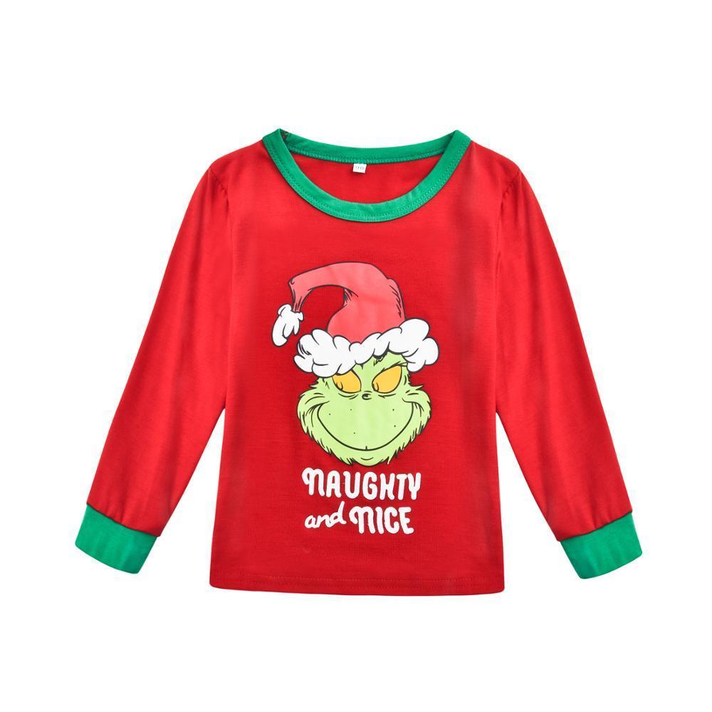 LZH Winter Christmas Pajamas Long Sleeve Family Matching Clothes Casual Family Outfits Sets Fashion Warm Christmas Costume 201128