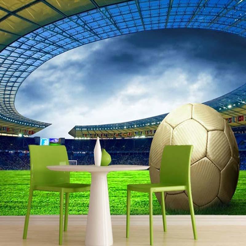 Custom 3D Soccer Photo Wallpaper Sports Football Themed Stadium Mural Wallpaper For Living Room Bar Bedroom Wall De Parede 3D, As pic
Custom 3D Soccer Photo Wallpaper Sports Football Themed Stadium Mural Wallpaper For Living Room Bar Bedroom Wall De Parede 3D, As pic
