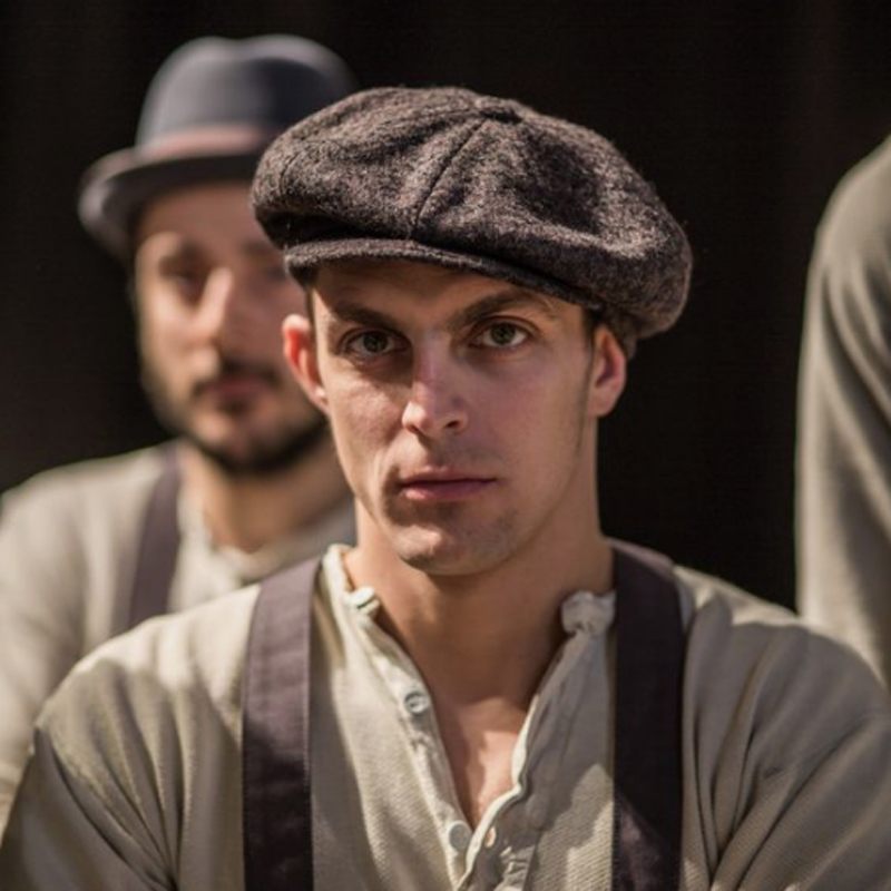 NON STOCK Wool Blend Newsboy Hat Vintage Peaky Blinders Baker Boy Cap For Men 201216