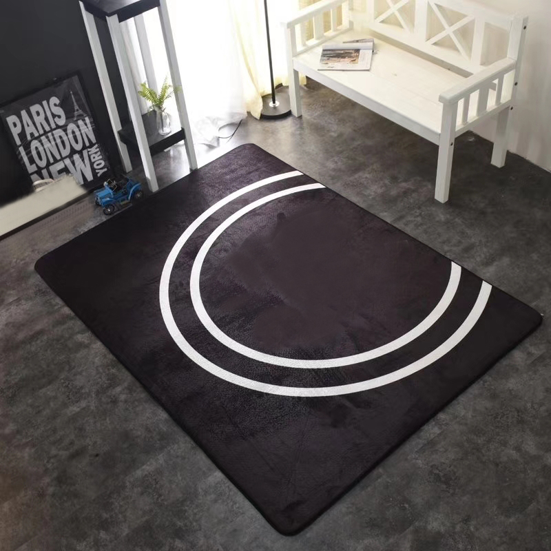 150*200cm Vintage Rugs Letters Printed Indoor Bedroom Parlor Carpets Multifunction Soft Washable Yoga Mat Trendy Carpet, 4# v black;white pattern
150*200cm Vintage Rugs Letters Printed Indoor Bedroom Parlor Carpets Multifunction Soft Washable Yoga Mat Trendy Carpet, 4# v black;white pattern