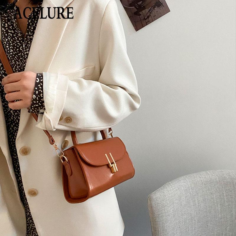 ACELURE Solid Color PU Leather Shoulder Crossbody Bags for Women Fashion Simple Style Small Handbags Ladies Shopping Purse Bag, Black
ACELURE Solid Color PU Leather Shoulder Crossbody Bags for Women Fashion Simple Style Small Handbags Ladies Shopping Purse Bag, Black