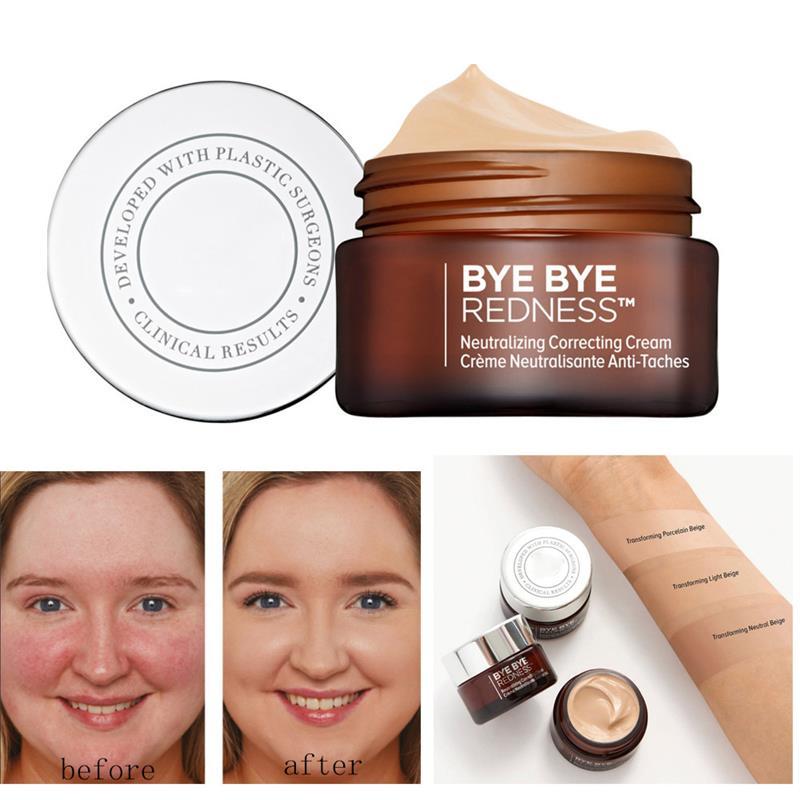2021 Top High Quality Cosmetics Bye Bye Redness Neutralizing Correcting Cream Make Up Base Long Lasting Face Concealer Free Shipping
2021 Top High Quality Cosmetics Bye Bye Redness Neutralizing Correcting Cream Make Up Base Long Lasting Face Concealer Free Shipping