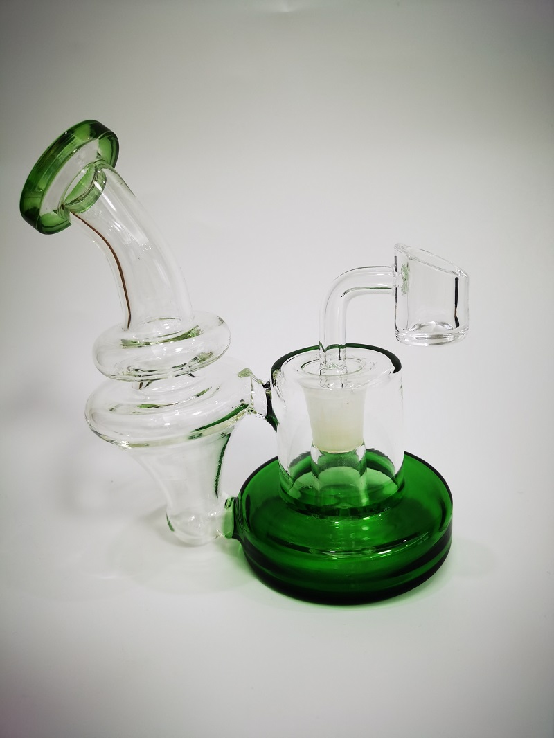Vintage Green Glass Bong Water smoking hookah pipe 14mm Bubbler Perc Oil Dab Rigs can put customer logo
Vintage Green Glass Bong Water smoking hookah pipe 14mm Bubbler Perc Oil Dab Rigs can put customer logo
