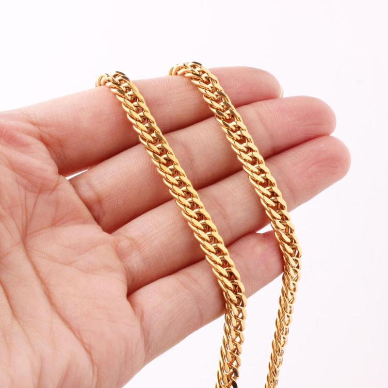6mm Wholesale Or Retail Thin Chain Mens Womens Necklace Or Bracelet Stainless Steel Cuban Link Chain Unisex's Jewelry 7-40
6mm Wholesale Or Retail Thin Chain Mens Womens Necklace Or Bracelet Stainless Steel Cuban Link Chain Unisex's Jewelry 7-40