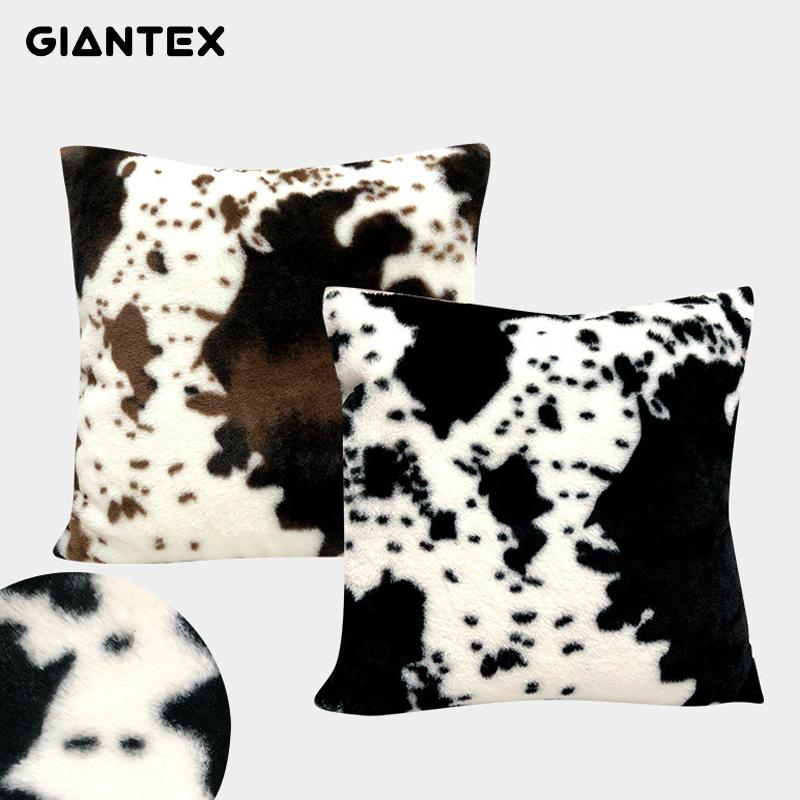 GIANTEX Hot Cow Pattern Plush Sofa Cushion Cover ins Pillowcase Soft Waist Cushion Cover cojines decorativos para sofa, S1
GIANTEX Hot Cow Pattern Plush Sofa Cushion Cover ins Pillowcase Soft Waist Cushion Cover cojines decorativos para sofa, S1