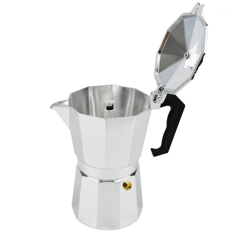 New Espresso Coffee Pots 3/6/9/12 Cups Maker Moka Espresso Cup Aluminum Moka Pot Machine Outdoor Three-chambered1
New Espresso Coffee Pots 3/6/9/12 Cups Maker Moka Espresso Cup Aluminum Moka Pot Machine Outdoor Three-chambered1