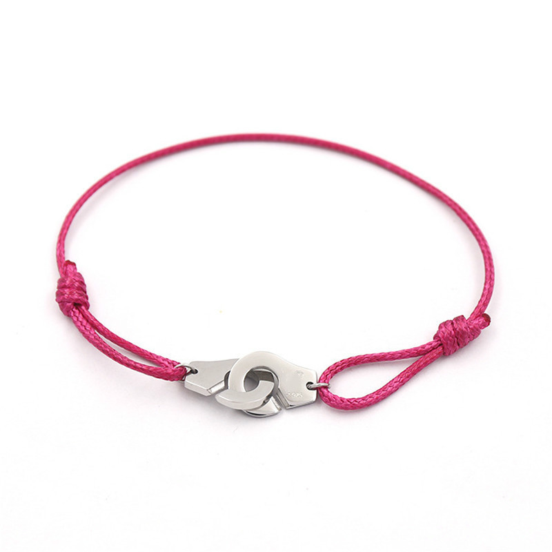 Jewelry France Bracelet For Women Fashion Jewelry Silver Rope Handcuff Bracelet Menottes
Jewelry France Bracelet For Women Fashion Jewelry Silver Rope Handcuff Bracelet Menottes