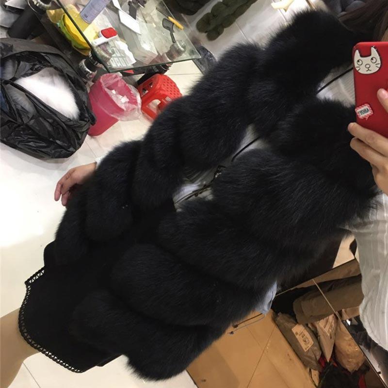Women's Fur & Faux Women Vest Coat Ladies Winter Warm Jacket Oversize Outerwear Female Soft Fluffy