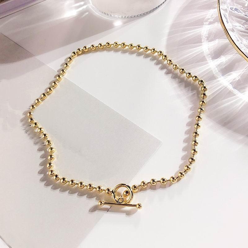 Personality Metal Beads Chain Choker Necklace Women New Fashion Jewelry Statement Collares1
Personality Metal Beads Chain Choker Necklace Women New Fashion Jewelry Statement Collares1