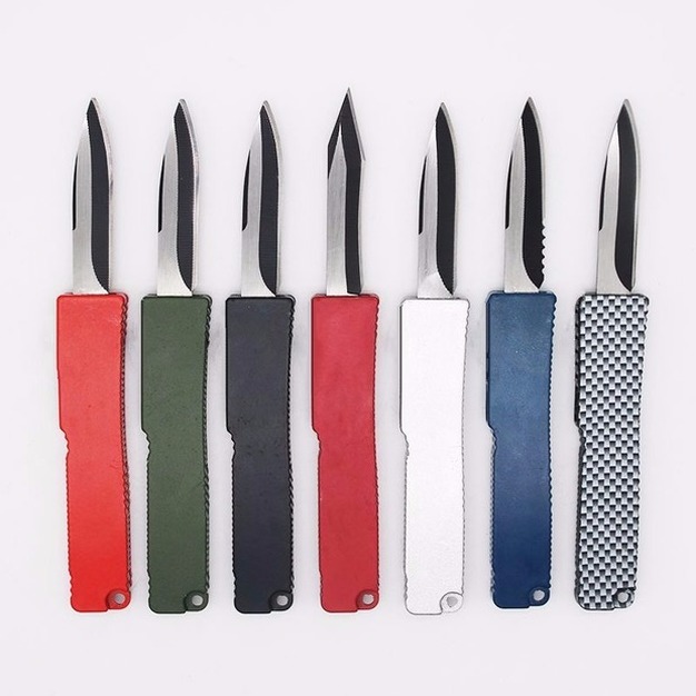 9 models mini Key buckle pocket knife aluminum double action tactical automatic auto folding edc knife camping knife pocket tool 05356
9 models mini Key buckle pocket knife aluminum double action tactical automatic auto folding edc knife camping knife pocket tool 05356