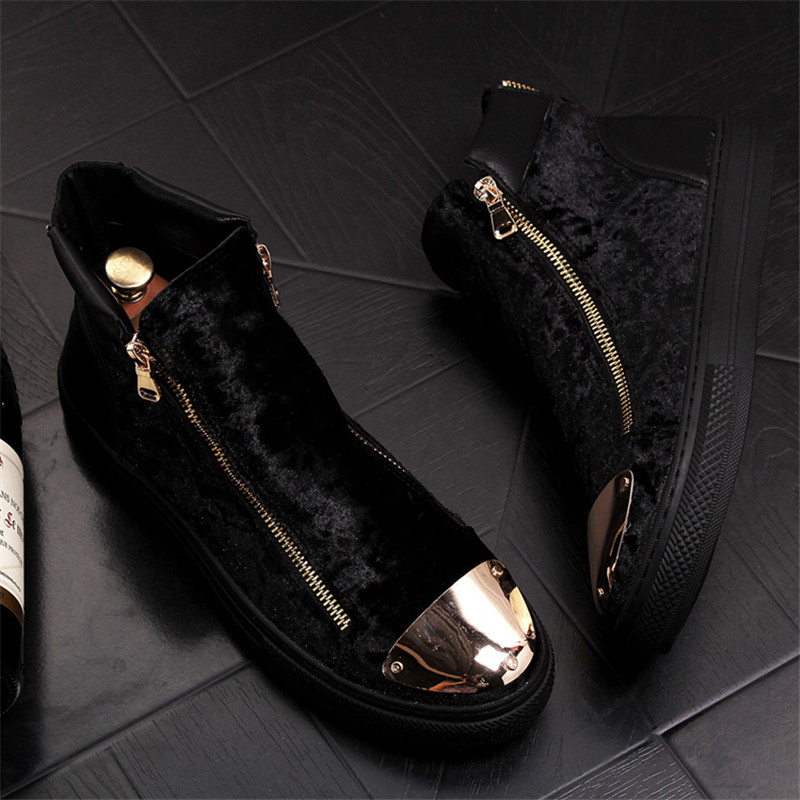 Fashion Gold Top Men Velvet Casual shoes italian mens dress Wedding Party Shoes Luxury Handmade Business Loafers W227, Black
Fashion Gold Top Men Velvet Casual shoes italian mens dress Wedding Party Shoes Luxury Handmade Business Loafers W227, Black