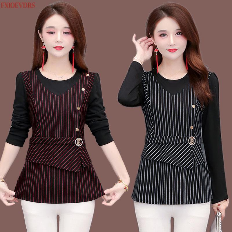 Women Winter Spring Basic Wear Elegant Office Lady Formal Striped Shirt Printing Peplum Tops And Blouses, Red stripe
Women Winter Spring Basic Wear Elegant Office Lady Formal Striped Shirt Printing Peplum Tops And Blouses, Red stripe