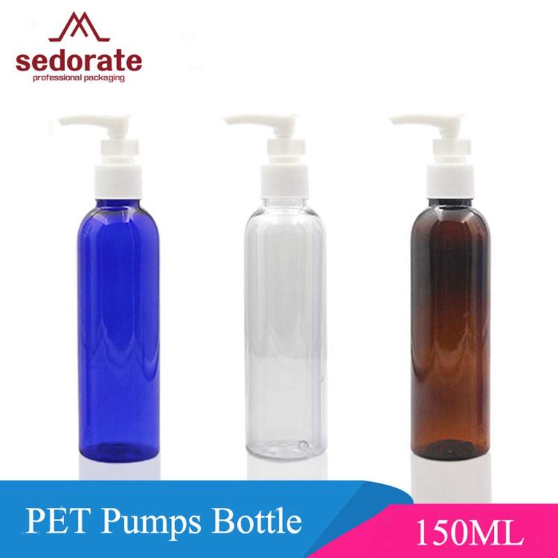Sedorate 20 pcs/Lot PET Pump Bottle For Liquid Cosmetic 150ML Plastic Empty Lotion Cream Bottle Containers With Lock JX071-1
Sedorate 20 pcs/Lot PET Pump Bottle For Liquid Cosmetic 150ML Plastic Empty Lotion Cream Bottle Containers With Lock JX071-1