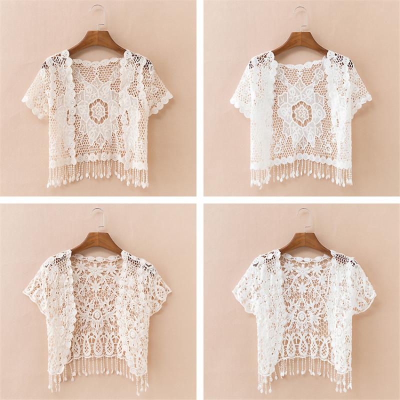 2020 New Fashion Summer Elegant Women Hollow Out Shawl Capes Lady White Kintted Wraps Lace Wrap Bolero Accessories Coat Tops 734, Rice 2
2020 New Fashion Summer Elegant Women Hollow Out Shawl Capes Lady White Kintted Wraps Lace Wrap Bolero Accessories Coat Tops 734, Rice 2