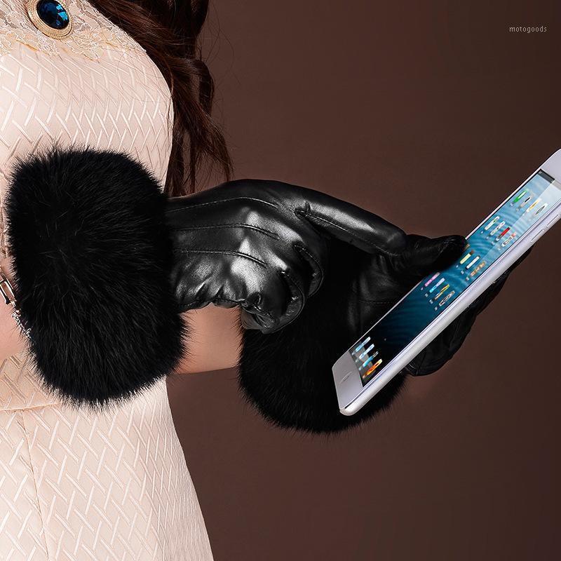 2020 High Quality Womens Gloves Luxury Fur Black Short Gloves Fashion Solid Motorcycle Elegant Luva Feminina Inverno1
2020 High Quality Womens Gloves Luxury Fur Black Short Gloves Fashion Solid Motorcycle Elegant Luva Feminina Inverno1