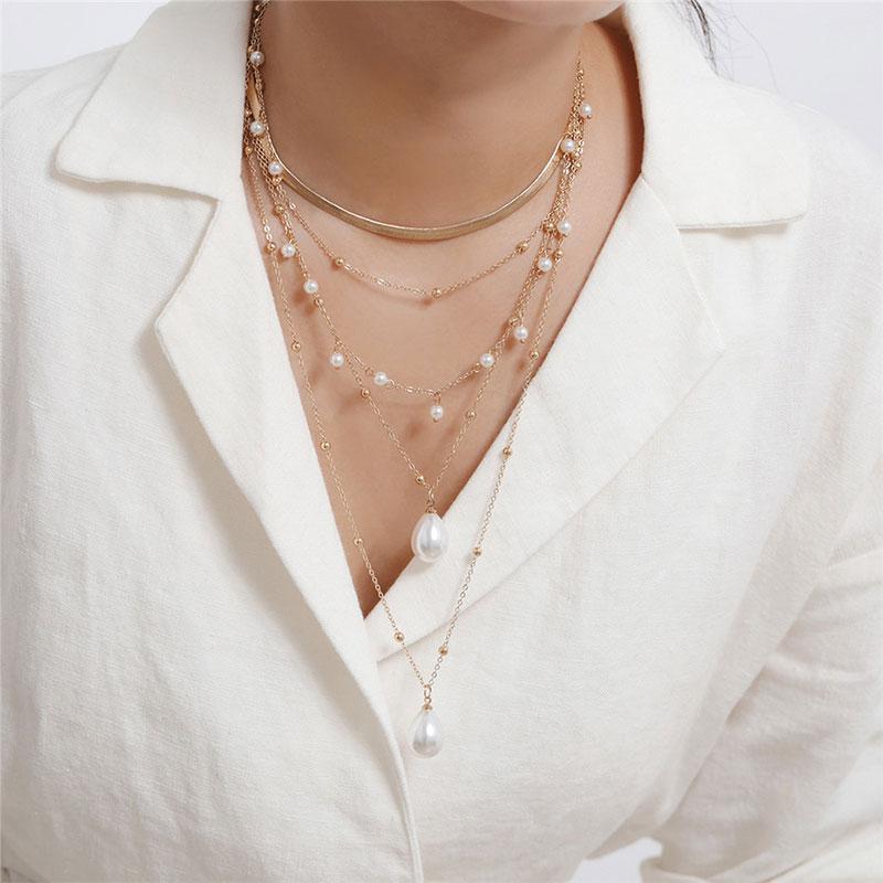 BOAKO Pearls Baroque Necklace For Women 2021 Fashion Jewelry Necklace Charms Chains For Jewelry Choker Bijoux Femme#Hh18
BOAKO Pearls Baroque Necklace For Women 2021 Fashion Jewelry Necklace Charms Chains For Jewelry Choker Bijoux Femme#Hh18