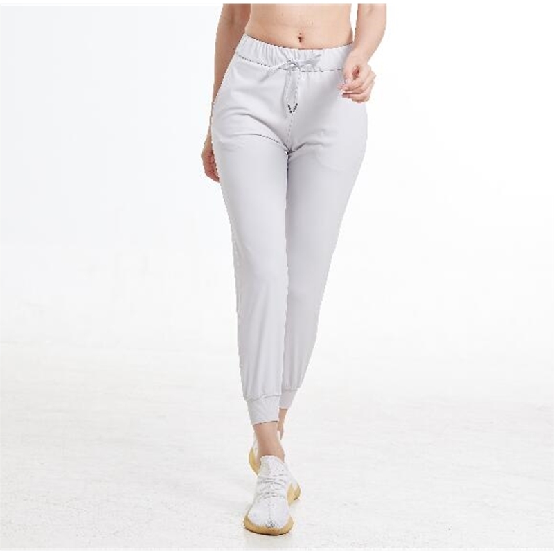 Women Stretch fabrics Loose Fit Sport Active skinny Leggings with two side pockets Ankle-Length Pants 201109