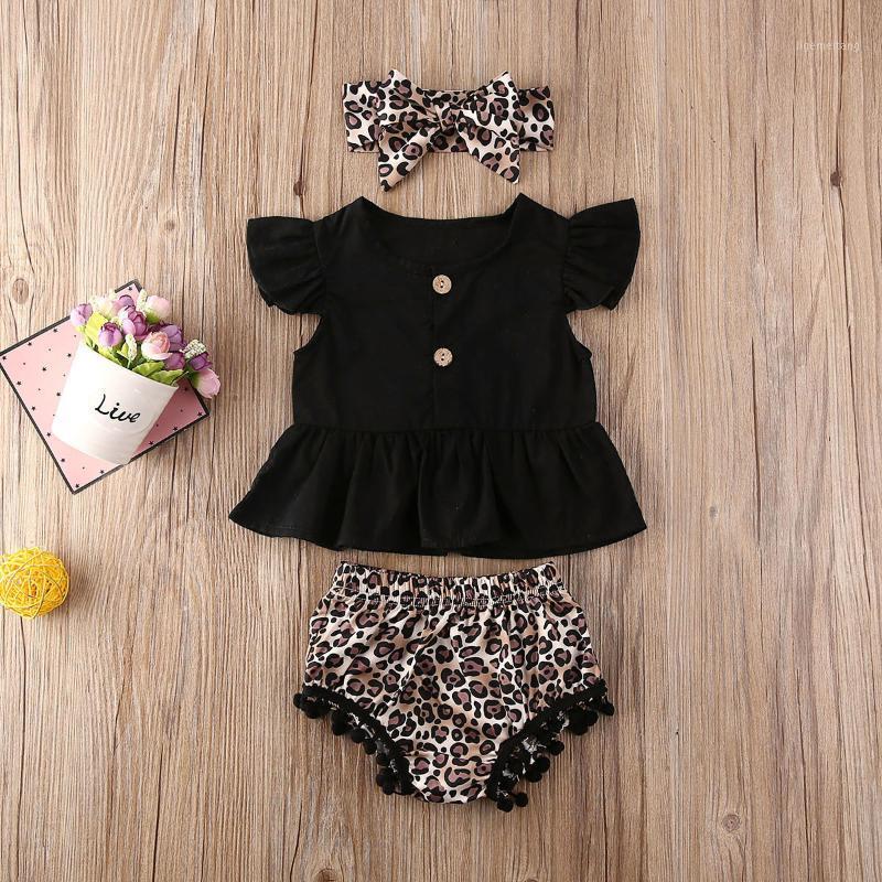 2020 summer baby clothes 0-2T Girls Clothes 3 pcs Dress Shirt Tops + Balls Tassels Leopard Short Headband1
2020 summer baby clothes 0-2T Girls Clothes 3 pcs Dress Shirt Tops + Balls Tassels Leopard Short Headband1