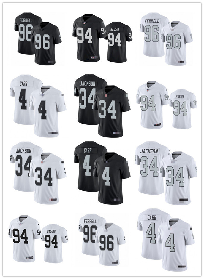 Men Women Youth Las Vegas''aiders''4 Derek Carr 34 Bo Jackson 96 Clelin Ferrell 94 Carl Nassib custom Black Football Jersey, Black;red
Men Women Youth Las Vegas''aiders''4 Derek Carr 34 Bo Jackson 96 Clelin Ferrell 94 Carl Nassib custom Black Football Jersey, Black;red