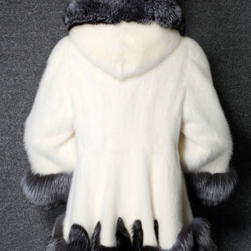 New with Leather Hood of Fake Casual Thick Long Hot Female Soft Black White Jacket Outwear 8ctm
New with Leather Hood of Fake Casual Thick Long Hot Female Soft Black White Jacket Outwear 8ctm
