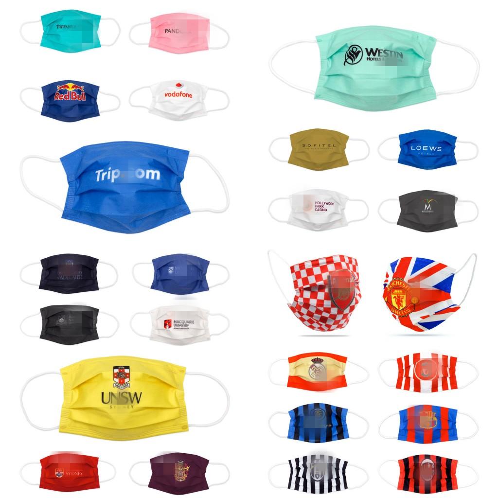 Hot Customised Disposable Face Mask Mouth Cover Washable Breathable Dustproof Masks Protective Mask Party Masks Can customize Logo
Hot Customised Disposable Face Mask Mouth Cover Washable Breathable Dustproof Masks Protective Mask Party Masks Can customize Logo