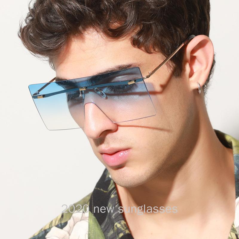 Retro Shield Sunglasses Men Square Gradient Blue Lens Uv400 Male Sun Glasses for Women Metal Gold Brown Hot Selling Summer NX
Retro Shield Sunglasses Men Square Gradient Blue Lens Uv400 Male Sun Glasses for Women Metal Gold Brown Hot Selling Summer NX