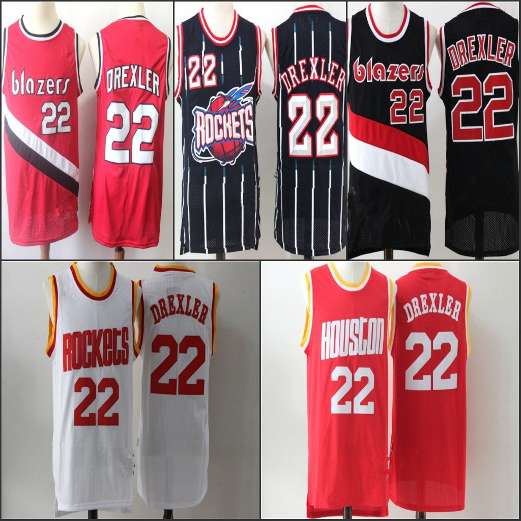 Houston Rockets Men 22 Clyde Drexler Portland Trail Blazers Dense Basketball Jerseys, Black
Houston Rockets Men 22 Clyde Drexler Portland Trail Blazers Dense Basketball Jerseys, Black