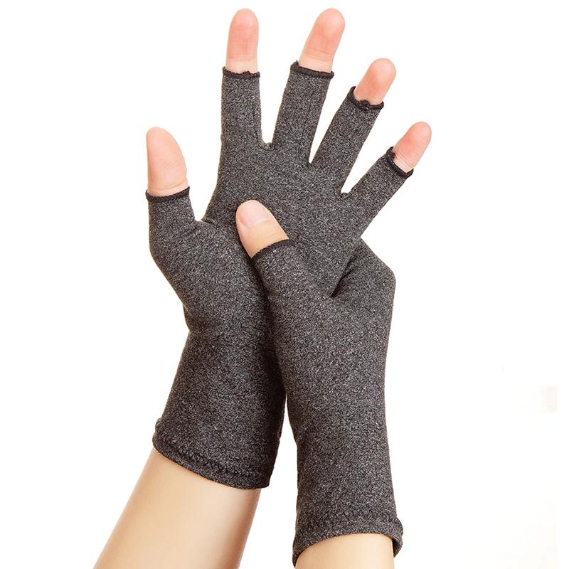 1 Pair Compression Arthritis Gloves Wrist Support Cotton Joint Pain Relief Hand Brace Women Men Therapy Wristband, Dark grey
1 Pair Compression Arthritis Gloves Wrist Support Cotton Joint Pain Relief Hand Brace Women Men Therapy Wristband, Dark grey