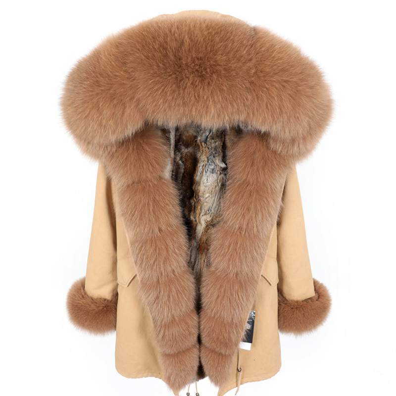 2021 New Real Rabbit Lining Royal Collar Fox Fur Winter Jacket Women' Long Park MDZ4
2021 New Real Rabbit Lining Royal Collar Fox Fur Winter Jacket Women' Long Park MDZ4