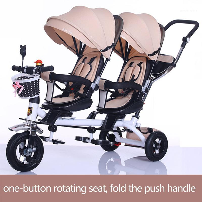 Twin Baby Stroller Double Seat Child Tricycle Kids Bike Rotatable Seat Three Wheel Stroller Protable Pushchair1
Twin Baby Stroller Double Seat Child Tricycle Kids Bike Rotatable Seat Three Wheel Stroller Protable Pushchair1