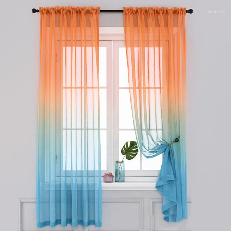 Modern Color Curtains Gradient Screens Balcony Blackout Gauze Curtains Living Room Kitchen Bathroom Window Treatments JS1, Lake blue
Modern Color Curtains Gradient Screens Balcony Blackout Gauze Curtains Living Room Kitchen Bathroom Window Treatments JS1, Lake blue