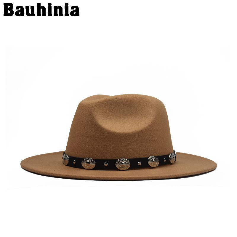 Bauhinia 2020 Autumn Winter Women Men Fedora Hat Classic Jazz Godfather Sombrero Caps, Black
Bauhinia 2020 Autumn Winter Women Men Fedora Hat Classic Jazz Godfather Sombrero Caps, Black