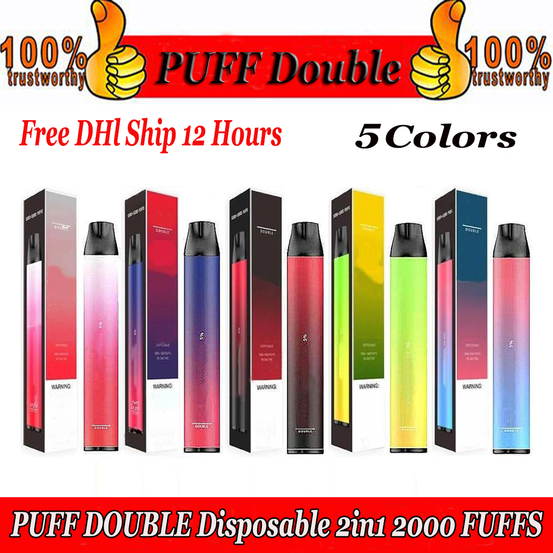 Puff Double 2in1 Disposable Pod 2000 Puffs 6ml 900mAh Vape Pen Stick Dual Flav Switch System 5 Colors 2 in 1 Vapor Bar
Puff Double 2in1 Disposable Pod 2000 Puffs 6ml 900mAh Vape Pen Stick Dual Flav Switch System 5 Colors 2 in 1 Vapor Bar