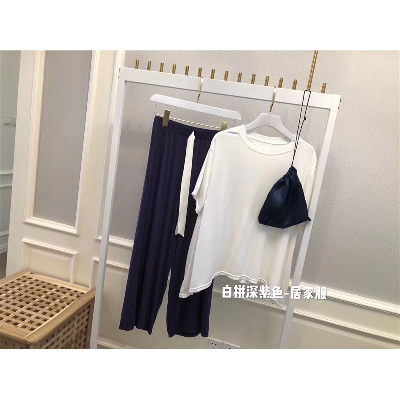 Modal Pajamas Set Women Long Sleeve Pants 3PieceSuit Cool Homewear Tracksuit Fashion Sexy Summer Big Size Sleepwear 201105