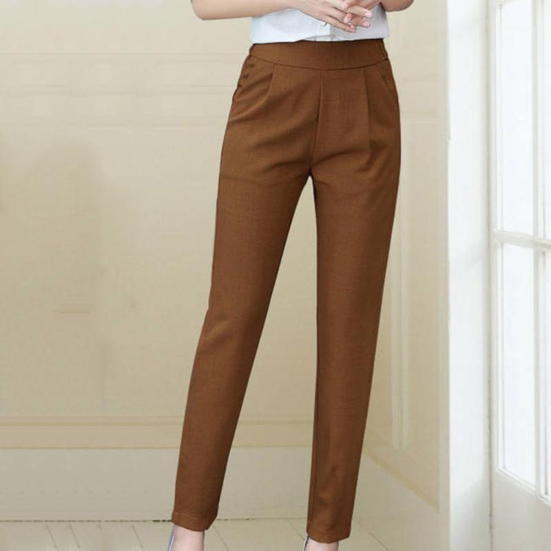 2020 Newest Ladies Korean Style Harem Pants Breathable Thin Drape Casual Pencil Pants Simple Trousers Plus Size Ankle1, Brown
2020 Newest Ladies Korean Style Harem Pants Breathable Thin Drape Casual Pencil Pants Simple Trousers Plus Size Ankle1, Brown