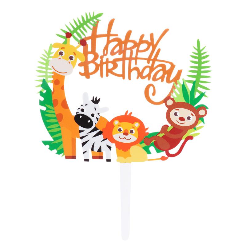 STOBO 1PC Cartoon Cake Toppers Creative Cake Picks Cupcake Decoration for Birthday Baby Shower Party Colorful
STOBO 1PC Cartoon Cake Toppers Creative Cake Picks Cupcake Decoration for Birthday Baby Shower Party Colorful