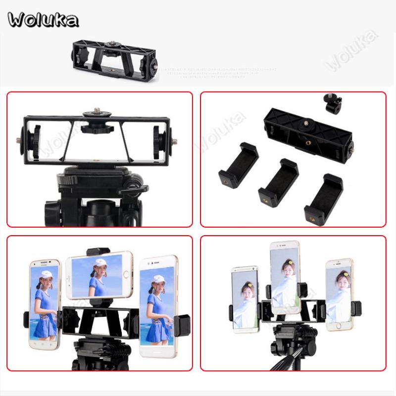 Triple Position Phone Clamp Holder Bracket For Light Stand Tripod Photography Accessories Live Vlog Camera Youtube CD50 T10
Triple Position Phone Clamp Holder Bracket For Light Stand Tripod Photography Accessories Live Vlog Camera Youtube CD50 T10