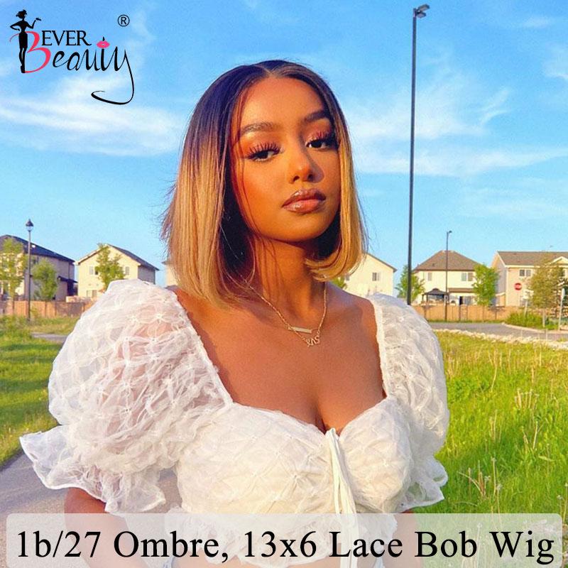 1B/27 Ombre Bob Wig 13x4 Straight Lace Front Human Hair Wigs For Black Women Blunt Cut Bob Wig Brazilian Blonde Ever Beauty, 1b/27hl
1B/27 Ombre Bob Wig 13x4 Straight Lace Front Human Hair Wigs For Black Women Blunt Cut Bob Wig Brazilian Blonde Ever Beauty, 1b/27hl
