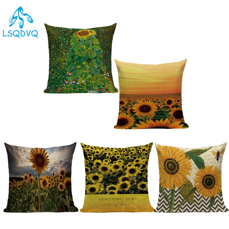 Cotton Linen Sunflowers Plant Yellow Flower Decorative Pillows Sofa Home Cushion Cover for Living Room Decoration Pillowcase
Cotton Linen Sunflowers Plant Yellow Flower Decorative Pillows Sofa Home Cushion Cover for Living Room Decoration Pillowcase
