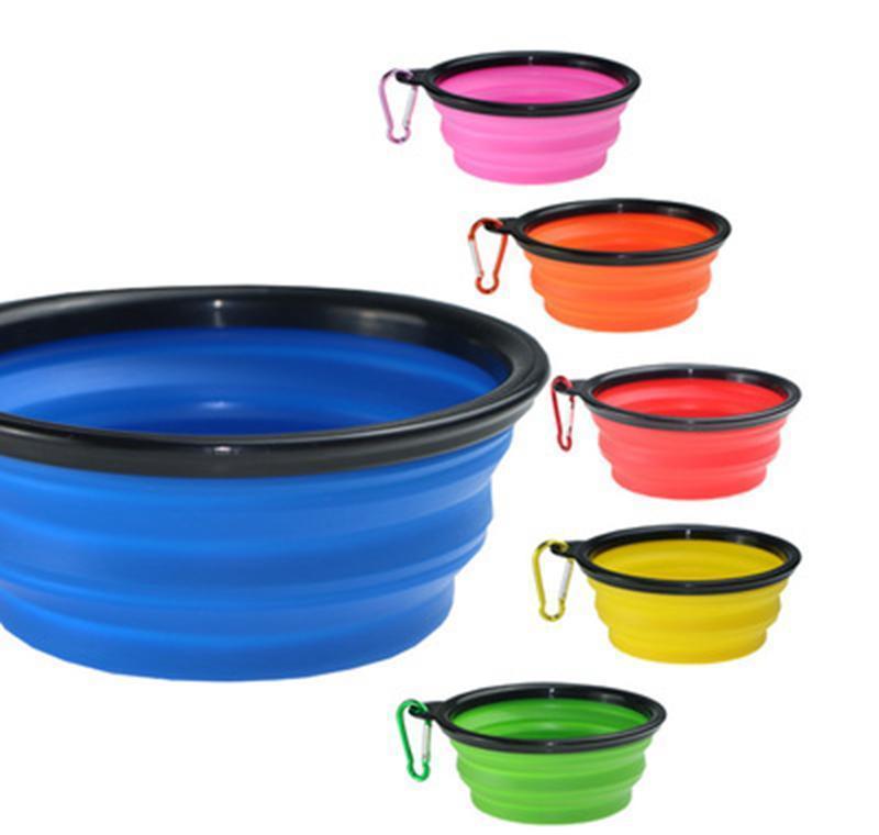 Pet Dog Bowls Sile Puppy Collapsible Bowl Pet Feeding Bowls With Climbing Buckle Outdoor Travel Portable Dog Food bbyShD xmh_home
Pet Dog Bowls Sile Puppy Collapsible Bowl Pet Feeding Bowls With Climbing Buckle Outdoor Travel Portable Dog Food bbyShD xmh_home