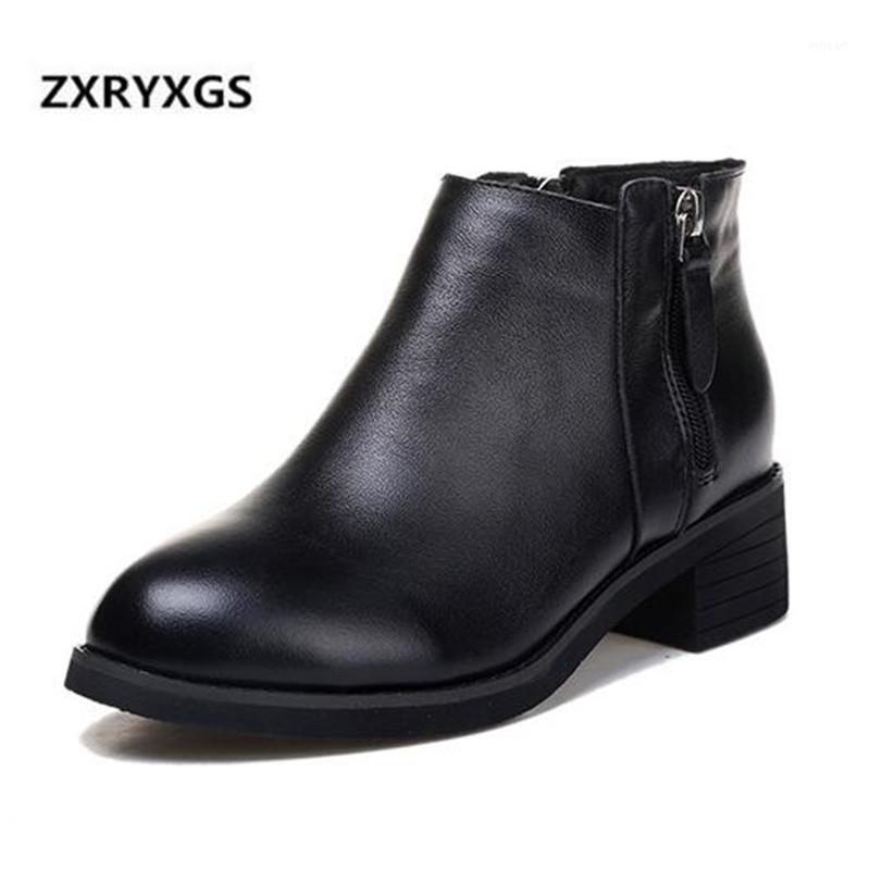 New Fashion Cowhide Leather Boots 2020 Spring and Winter Boots Women Shoes Round Head Non-slip Comfort Women1, Black cotton inside
New Fashion Cowhide Leather Boots 2020 Spring and Winter Boots Women Shoes Round Head Non-slip Comfort Women1, Black cotton inside