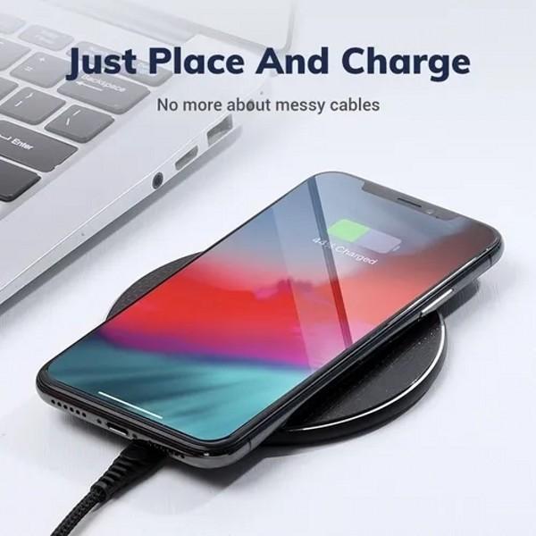 TOPK 10W Wireless Charger For Phone 11 Pro XS Max XR X 8 Plus USB Qi Charging Pad for Samsung S10 S9 S8 S7 Edge Note 10 FY7506
TOPK 10W Wireless Charger For Phone 11 Pro XS Max XR X 8 Plus USB Qi Charging Pad for Samsung S10 S9 S8 S7 Edge Note 10 FY7506