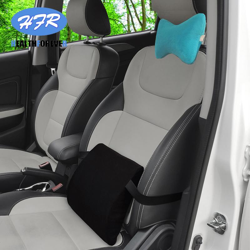 HealthForever Lumbar Massage Cushion Space Memory Foam Fabric Vehicular Car Seat Cover Headrest Neck Pillow
HealthForever Lumbar Massage Cushion Space Memory Foam Fabric Vehicular Car Seat Cover Headrest Neck Pillow